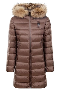 Blauer Hooded Quilted Down Jacket