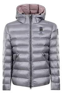 Blauer Hooded Quilted Down Jacket
