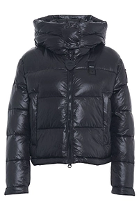 Blauer Hooded Zip-Up Padded Jacket