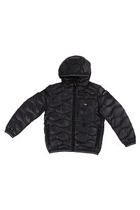 Blauer Kids Logo Patch Hooded Jacket