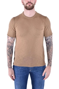 Blauer Crewneck Knitted T-Shirt