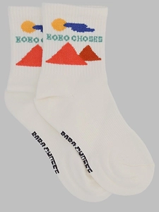 Bobo Choses Landscape Pattern Short Socks