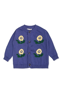 Bobo Choses Long-Sleeved Crewneck Cardigan