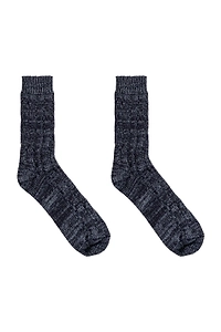 Birkenstock Calf-Length Ribbed Knit Socks