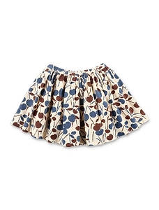 Bonpoint Suzon Printed Velvet Skirt