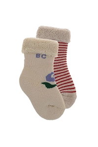 Bobo Choses Pack Of 2 Bc Stamp Bloom Socks