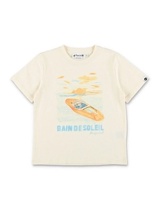 Bonpoint Thibald Printed T-Shirt Bain De Soleil
