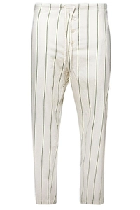 Bode Celery Stripe Pajama Pants
