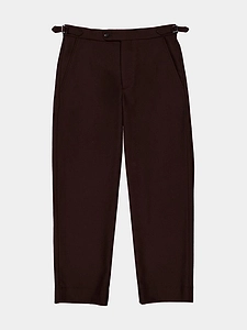 Bode Bramble Side Buckle Straight-Leg Trousers