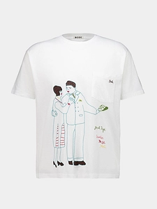 Bode Companion Graphic Embroidered T-Shirt