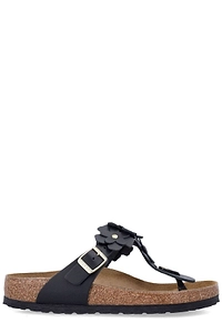 Birkenstock Gizeh Flower Embellished Slippers