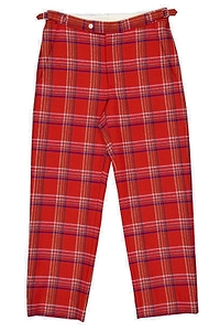 Bode Gable Plaid Checked Trousers