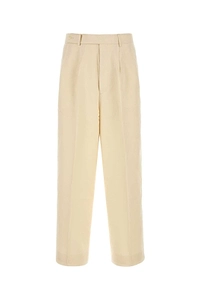 Bode Slub Weave Wide-Leg Pants