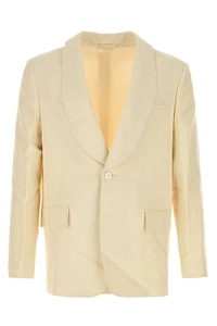 Bode Slub Weave Tuxedo Blazer