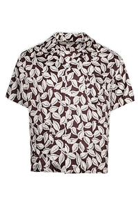 Bode Paper Birch Short Sleeved Shirt