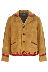 Bode Trefoil Embroidered Jacket