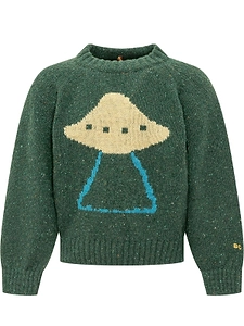 Bobo Choses Pixel Abduction Knitted Sweater