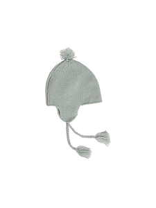 Bonpoint Tinna Pompom Earflap Hat