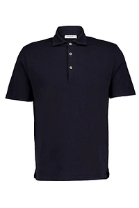 Bogliol Button Detailed Straight Hem Polo Shirt