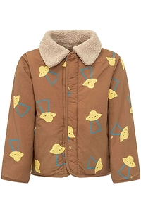 Bobo Choses Pixel Abduction All Over Reversible Jacket