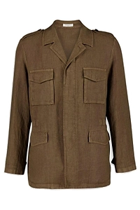Boglioli Button-Up Long-Sleeved Jacket
