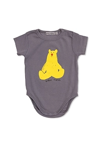 Bobo Choses Playful Bear Print Bodysuit