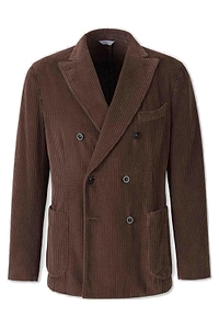 Boglioli Double-Breasted Corduroy Jacket