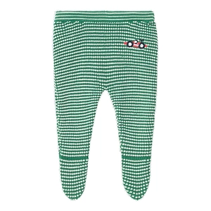 Bobo Choses Race Car Knitted Footed Leggings