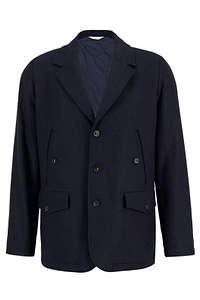 Boglioli Single-Breasted Long-Sleeved Jacket