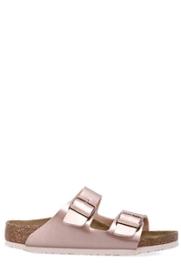 Birkenstock Kids Arizona Metallic Buckle Sandals