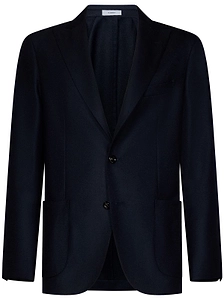 Boglioli Single-Breasted Long-Sleeved Blazer