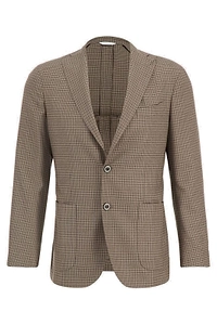 Boglioli Single-Breasted Long-Sleeved Blazer