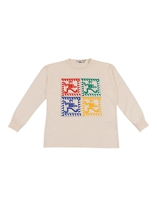 Bobo Choses Rainbow Mr Pencil T-Shirt