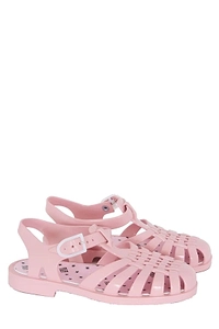 Bonton Woven Jelly Flat Sandals