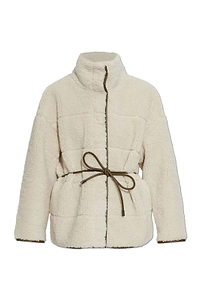 Bogner Kimberly Belted Shearling Coat
