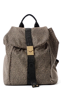 Borbonese Fold Medium Backpack