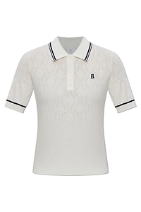 Bogner Mandy Patterned Polo Top
