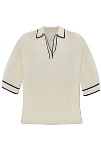 Bogner Paris Contrast-Trim Polo Top