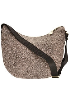 Borbonese Luna Medium Shoulder Bag