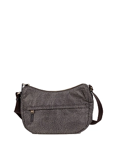 Borbonese Luna Middle Hobo Bag