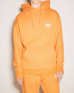 Boiler Room Logo Print Hooded Pullover
