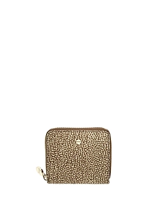 Borbonese Zip Around Medium Wallet