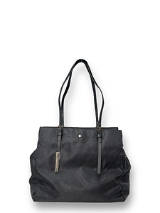Borbonese Zipped Large Shopping Bag