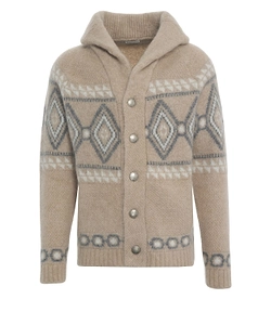Borgo Asolo Rombi Geometric Pattern Cardigan
