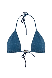 Bond-Eye Ingrid Beaded Triangle Bikini Top
