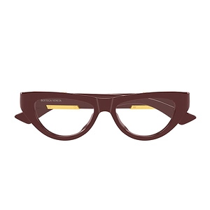 Bottega Veneta Eyewear Cat Eye Frame Glasses