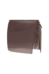 Bond-Eye Maeve Mesh Mini Beach Skirt