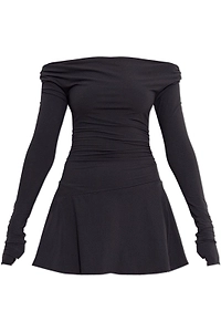 Bond-Eye Nixi Off-Shoulder Beachwear Dress