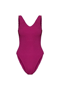 Bond-Eye Mara Textured One-Piece Swimsuit