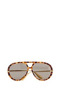 Bottega Veneta Eyewear Classic Aviator Sunglasses
